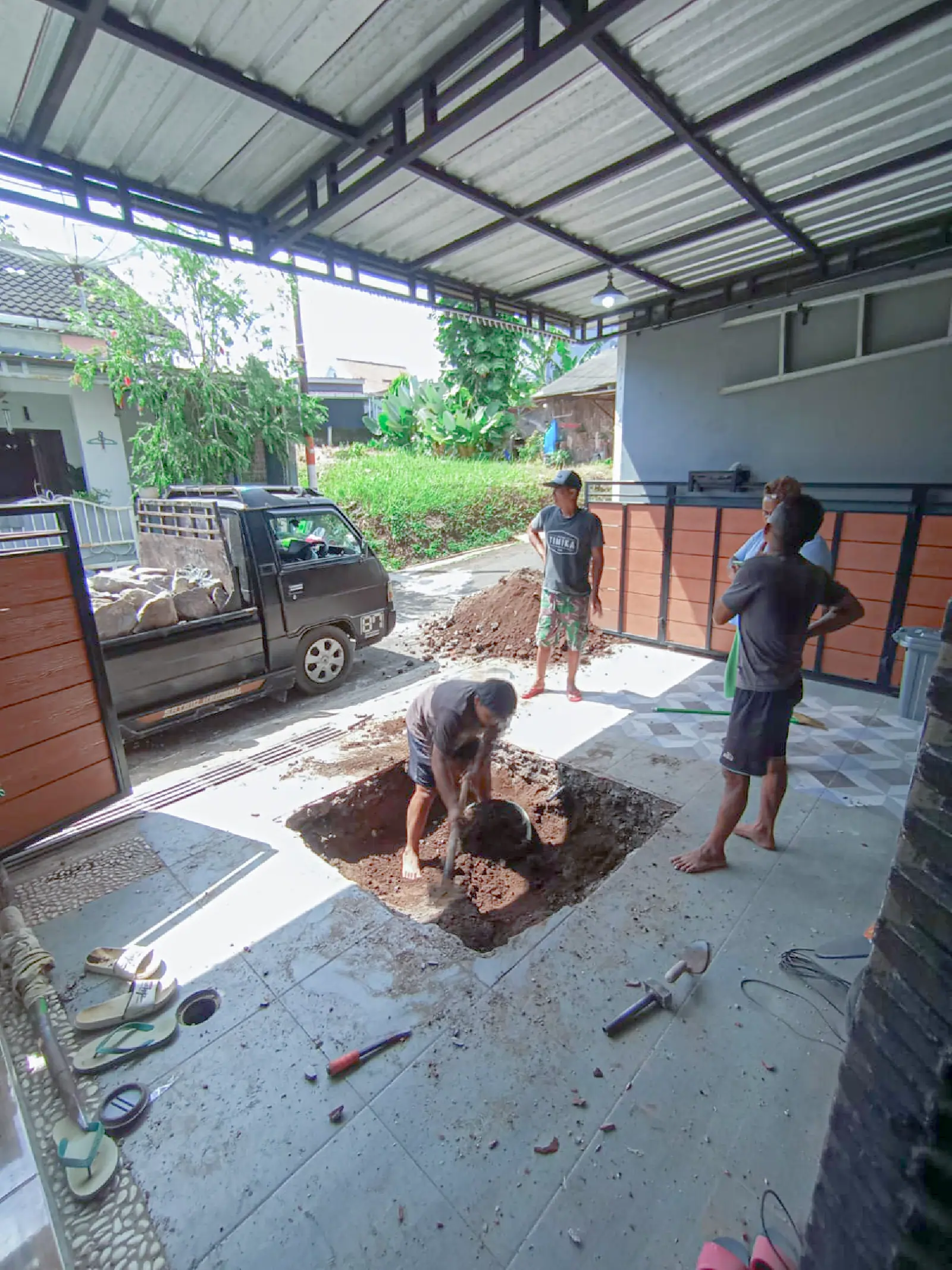 Pembuatan Septic Tank Baru